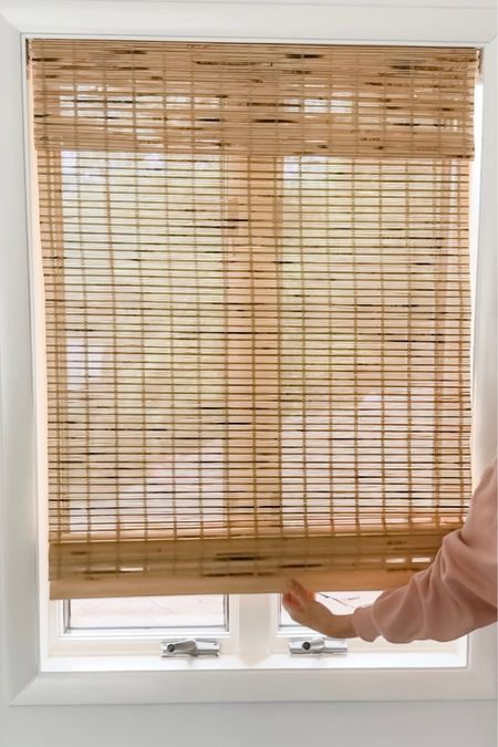These bamboo shades are great for adding a bit of privacy while still letting in sunlight 👏🏼 I have mine in the shade petite rustique. 

Bamboo shades, window shade, window treatments, sunroom, window covering, Living room, bedroom, guest room, dining room, entryway, seating area, family room, Modern home decor, traditional home decor, budget friendly home decor, Interior design, shoppable inspiration, curated styling, beautiful spaces, classic home decor, bedroom styling, living room styling, dining room styling, look for less, designer inspired, Amazon, Amazon home, Amazon must haves, Amazon finds, amazon favorites, Amazon home decor

#LTKFindsUnder50 #LTKSaleAlert #LTKHome