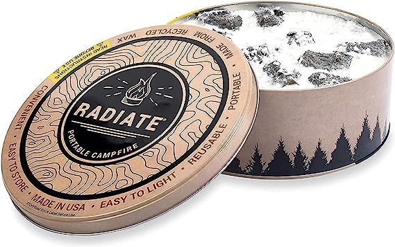 Radiate Portable Campfire: The Original Go-Anywhere Campfire | Lightweight and Portable | 3-5 Hou... | Amazon (US)