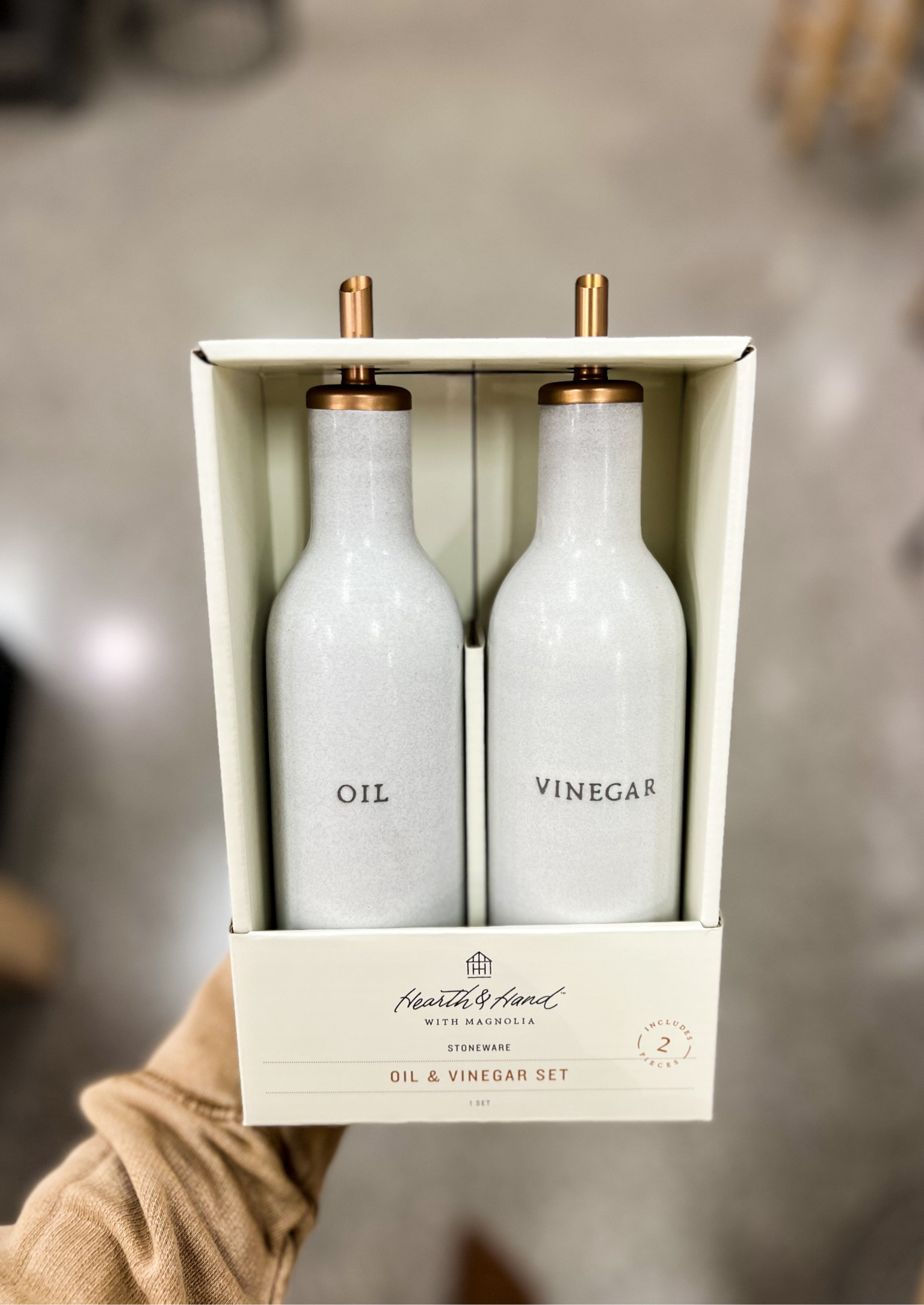 Heart & Hand by Magnolia 20% off selected items! My favorite 2pc Oil & Vinegar Stoneware Bottle Set Cream/Copper - Hearth & Hand™ with Magnolia for only $12. Target find. Target haul. Target home. Gift. 

#target #sale #kitchen #polacek

#LTKHome #LTKGiftGuide #LTKSaleAlert