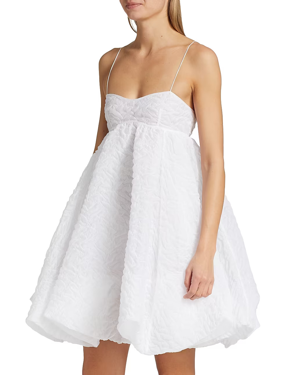 Sunni Textured Babydoll Dress | Saks Fifth Avenue