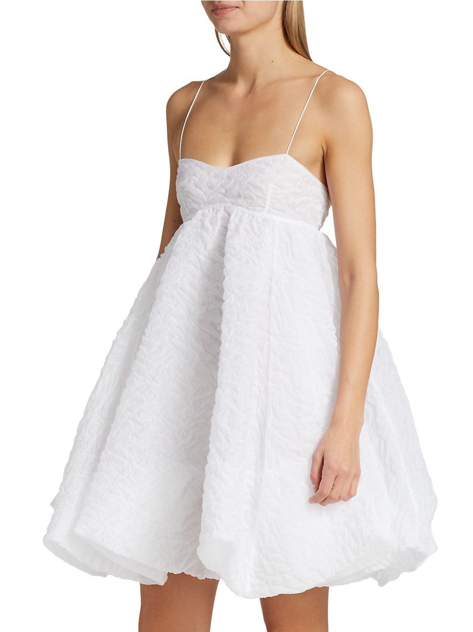 Sunni Textured Babydoll Dress | Saks Fifth Avenue
