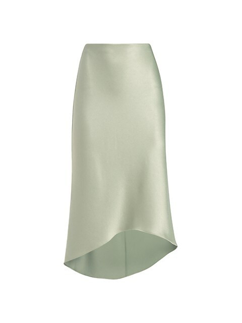 Maeve Satin High-Low Slip Skirt | Saks Fifth Avenue