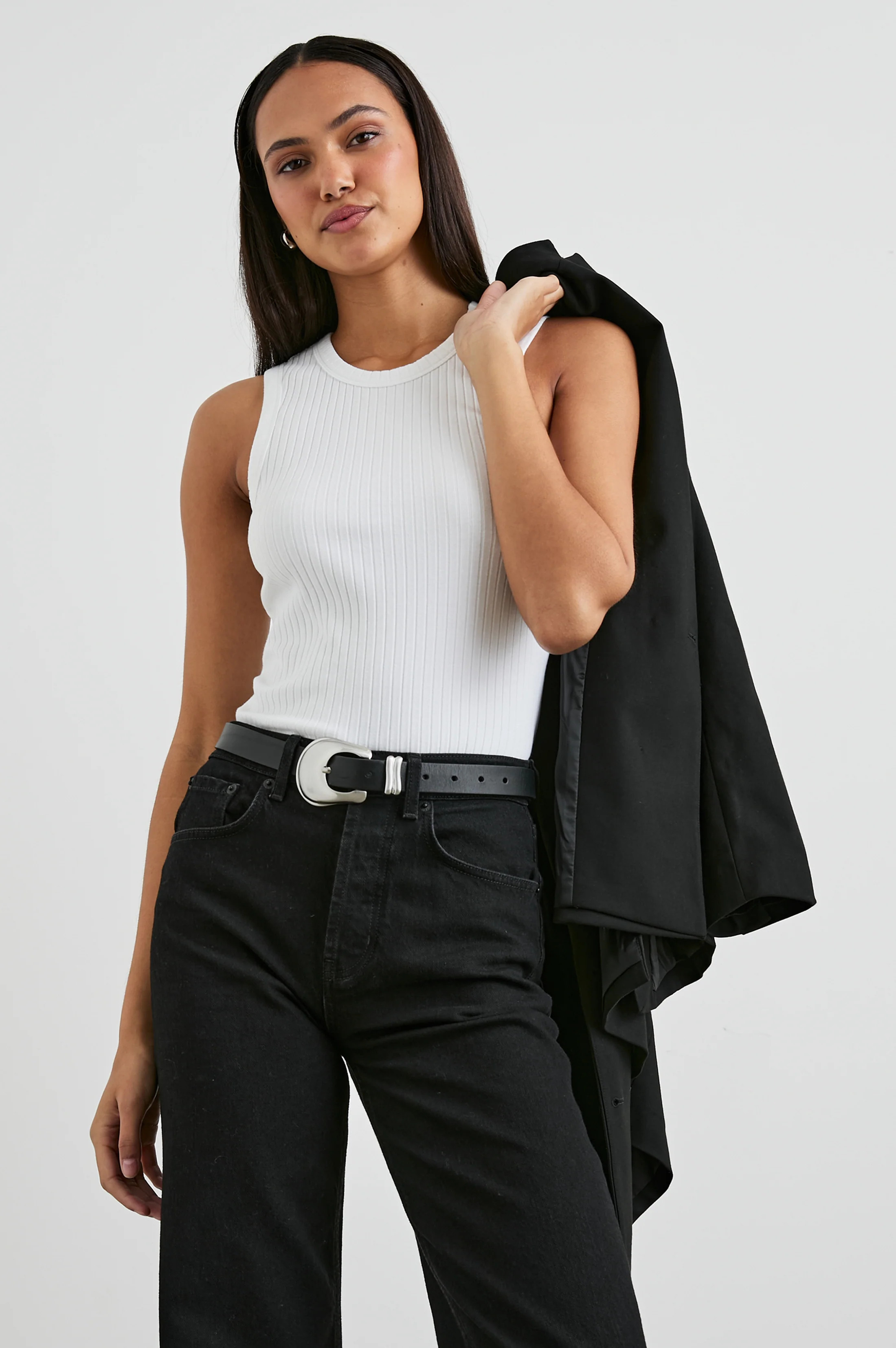 THE RACER TANK - WHITE | Rails