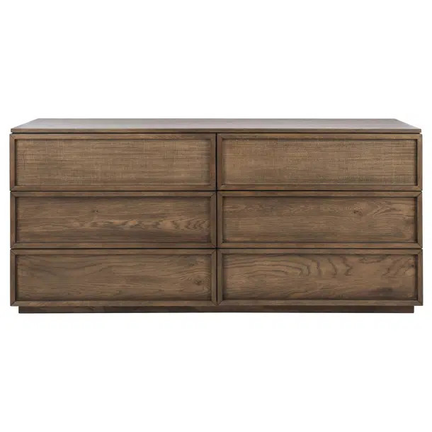 Hudson 6 - Drawer Double Dresser | Joss & Main