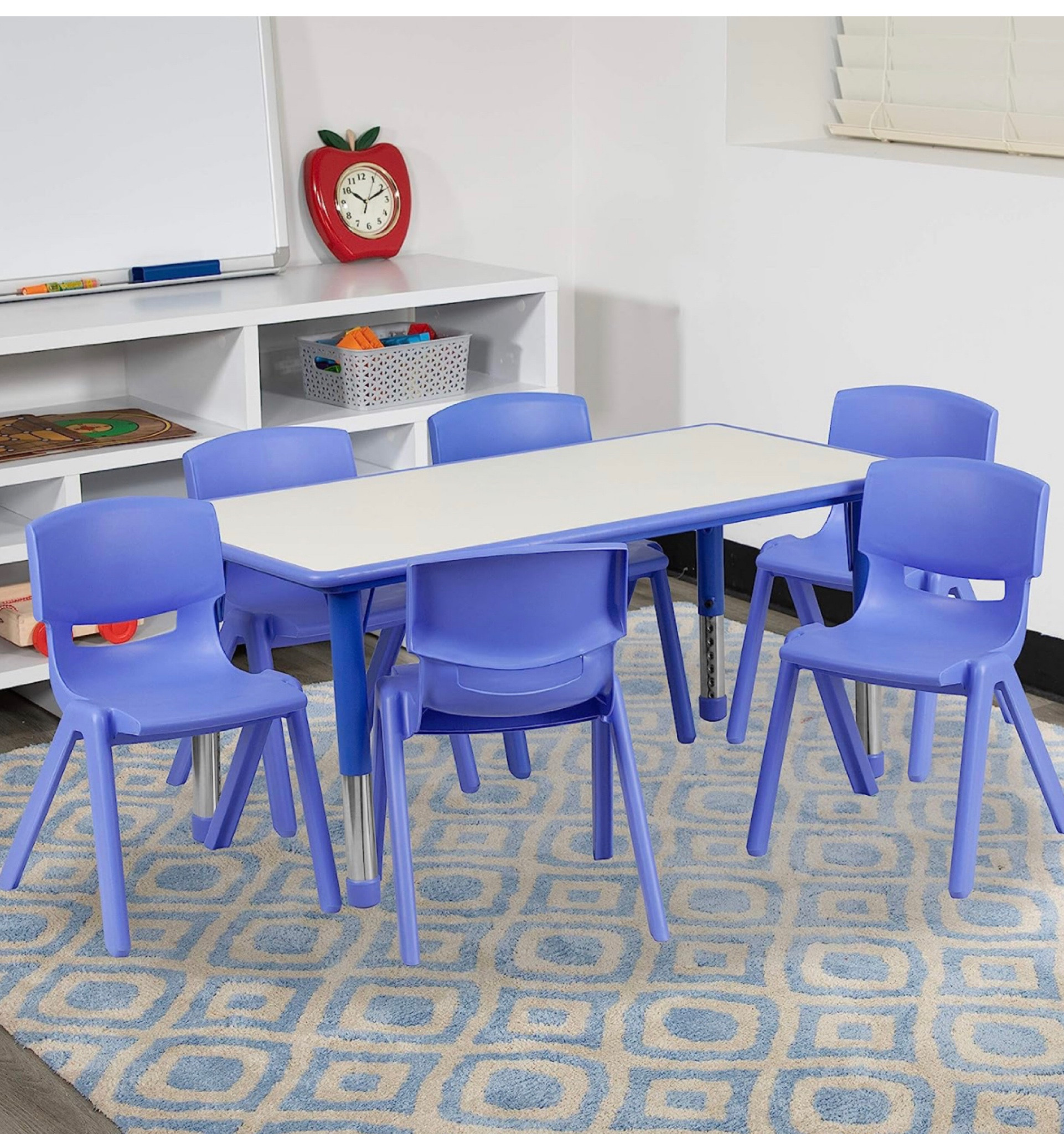 Activity Table Set with 6 chairs. Table is adjustable height. On SALE NOW!
#primeday #amazonfind 
#playroomfurniture #homeschoolroom #kidsfurniture #kidstableset #backtoschool #tableset

#LTKBacktoSchool #LTKkids #LTKxPrimeDay