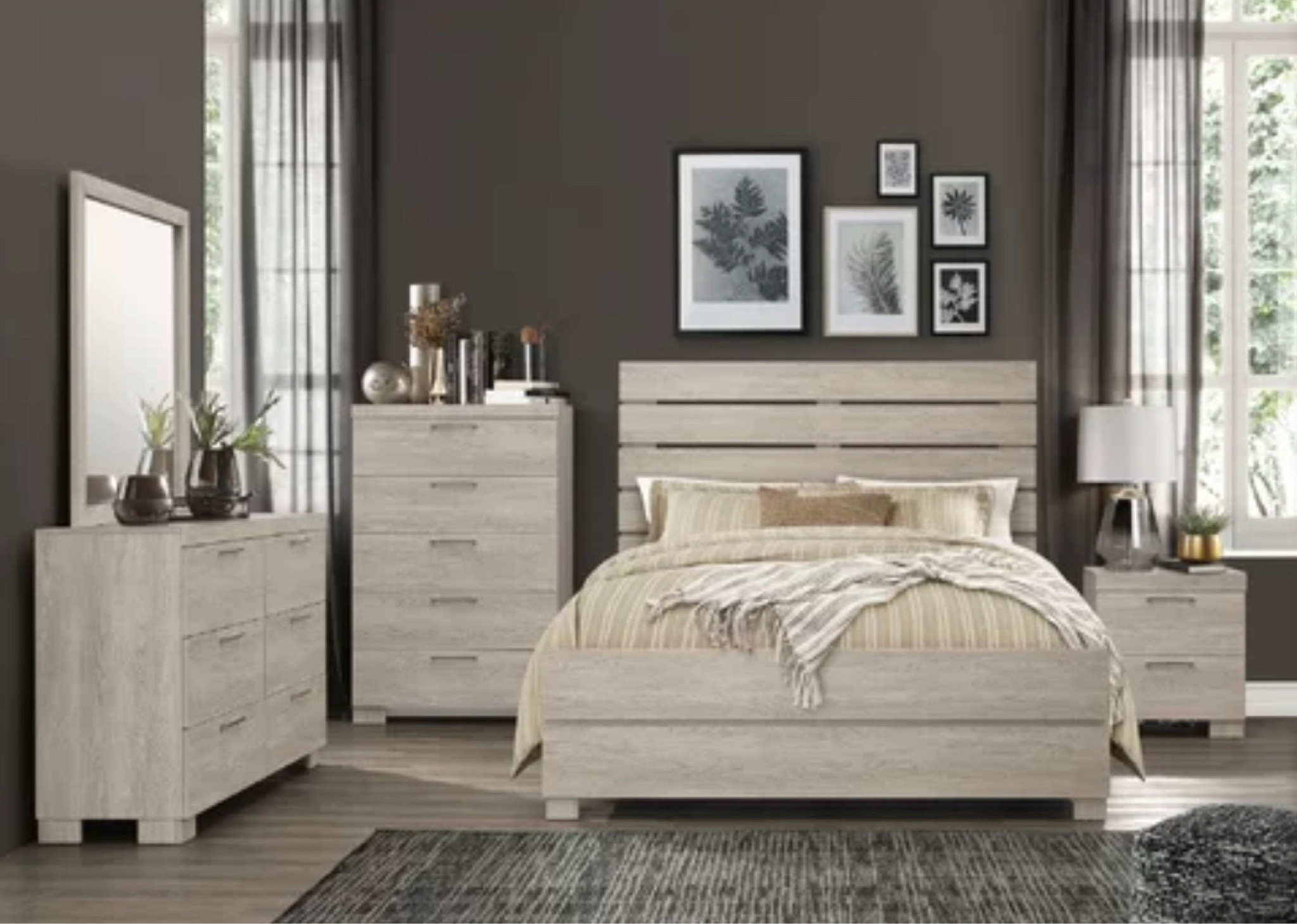Wayfair furniture. Furniture. Bed set. Bed. Night stand. Drawer dresser. Modern style furniture. Bedroom set. White Oak color. 


#wayfair #wayfairsale #wayfairfurniture #modernfurniture #bedset #bedroomset #modernbedroom 

#LTKstyletip #LTKsalealert #LTKhome