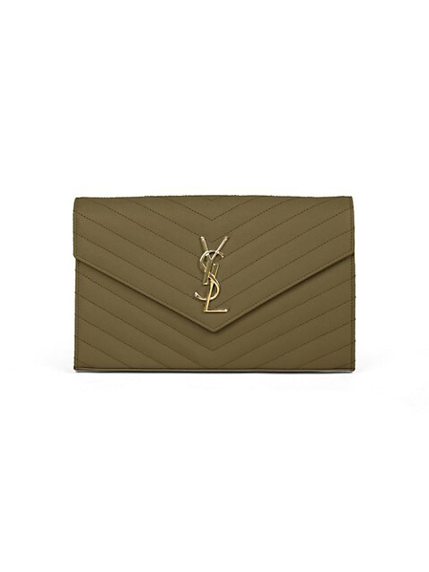 Medium Monogram Matelassé Leather Wallet-On-Chain | Saks Fifth Avenue