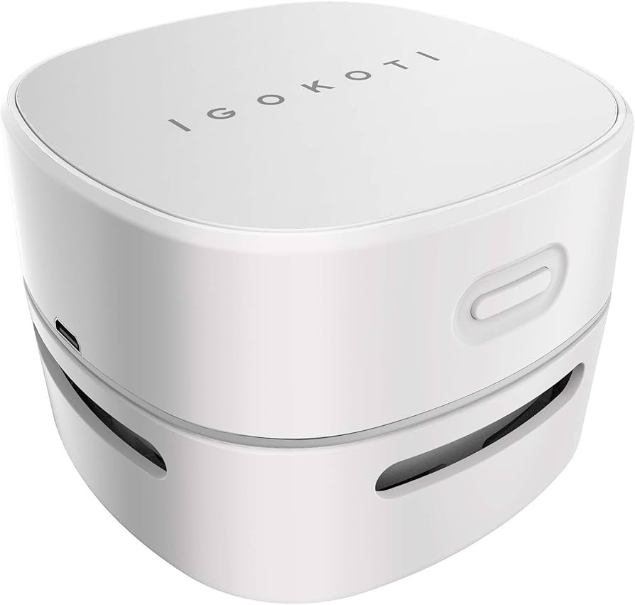 IGOKOTI Desk Vacuum Cleaner Mini,Counter Vacuum,Tabletop Vacuum Cleaner USB Rechager, Cordless En... | Amazon (US)