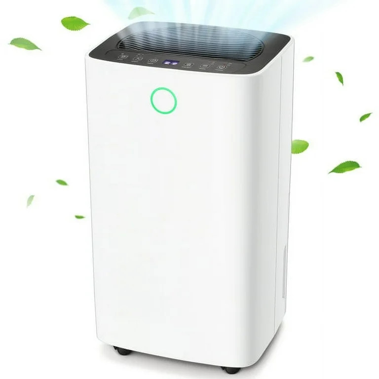 Auseo 30 Pint Dehumidifiers, 2000 Sq. Ft Dehumidifier with Drain Hose, 0.53 Gallon Water Tank, 3 ... | Walmart (US)