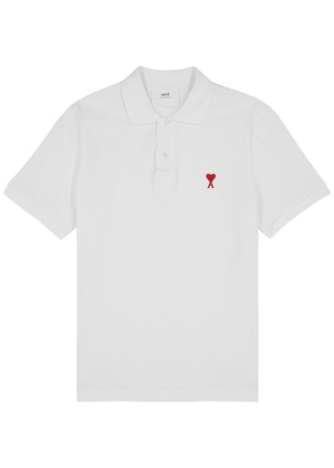 Logo-embroidered piqué cotton polo shirt | Harvey Nichols (Global)