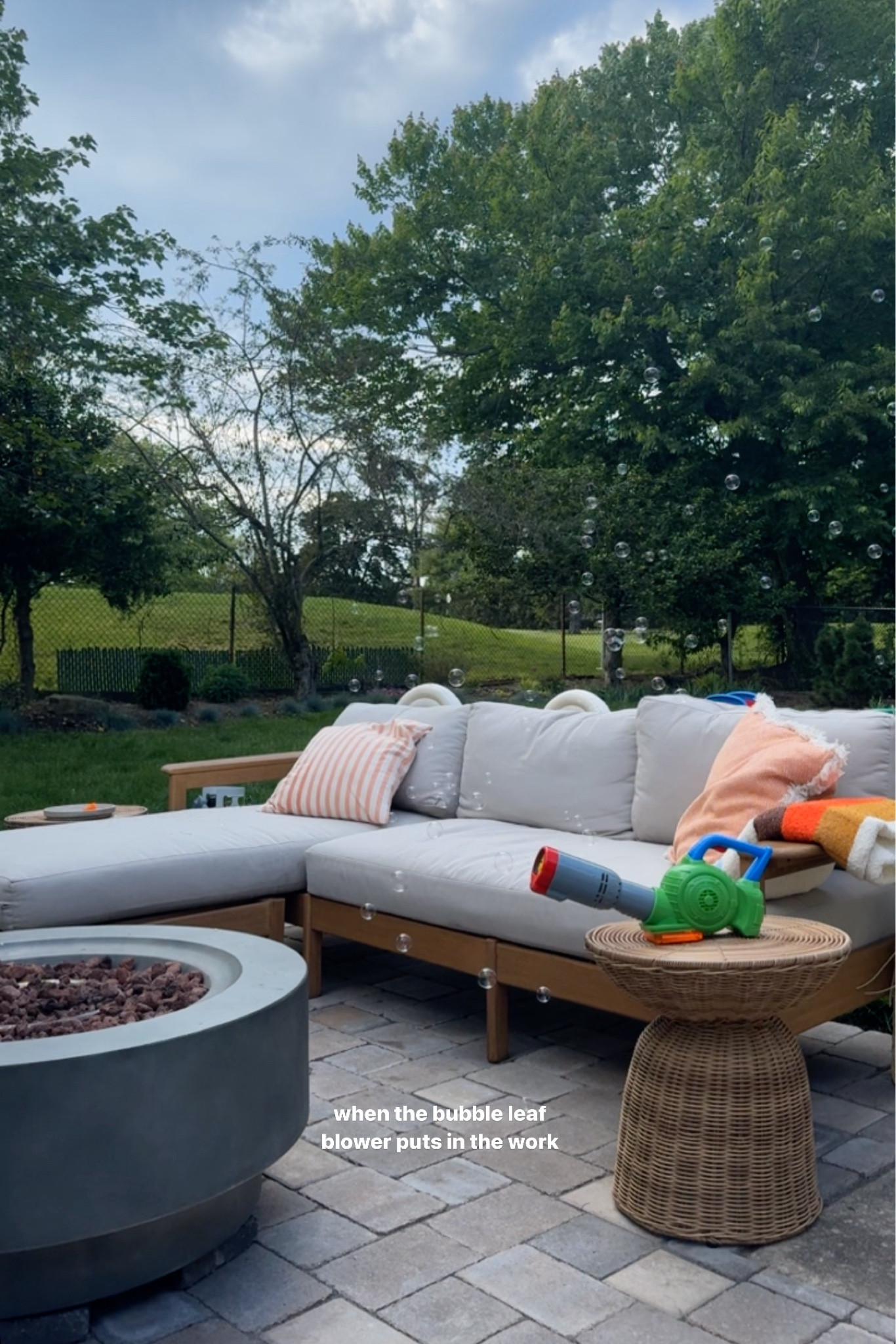 Bubble leaf blower is everything 

Toddler toys 

#LTKFamily #LTKSeasonal #LTKKids