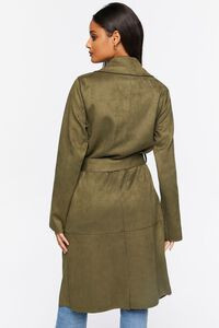 Faux Suede Trench Coat | Forever 21 (US)