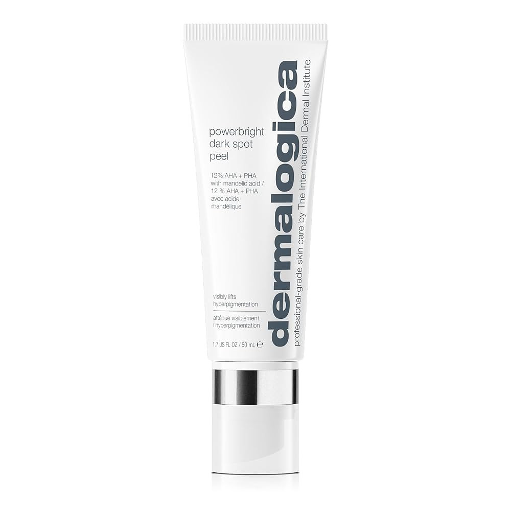 Dermalogica PowerBright Dark Spot Face Peel, Exfoliating Facial Peel with 12% AHA PHA, Improve Da... | Amazon (US)