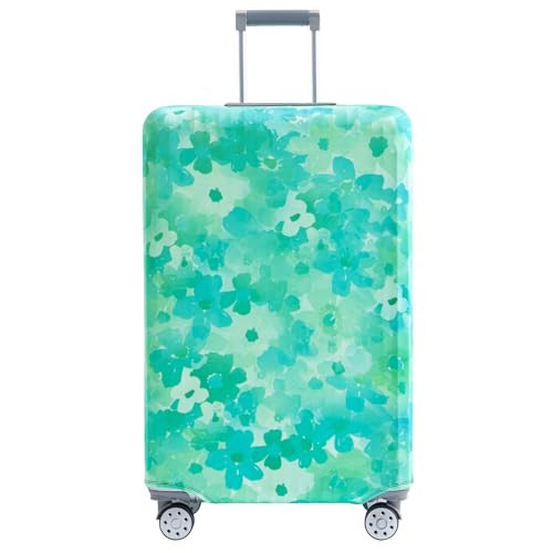 Travelkin Luggage Covers For Suitcase Tsa Approved,Suitcase Cover Protector Fit 18-32 Inch Luggage (Blue Floral, XL) | Amazon (US)