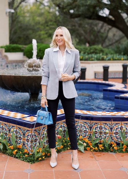 The best basics that are anything but basic!!!
These are the magic pants and are magic for a reason!!!

Wardrobe Basics, Blue Blazer, Magic Pants, Workwear outfit, Workwear Style, Office Style, Office Casual, Closet Staples

#LTKstyletip #LTKworkwear #LTKover40