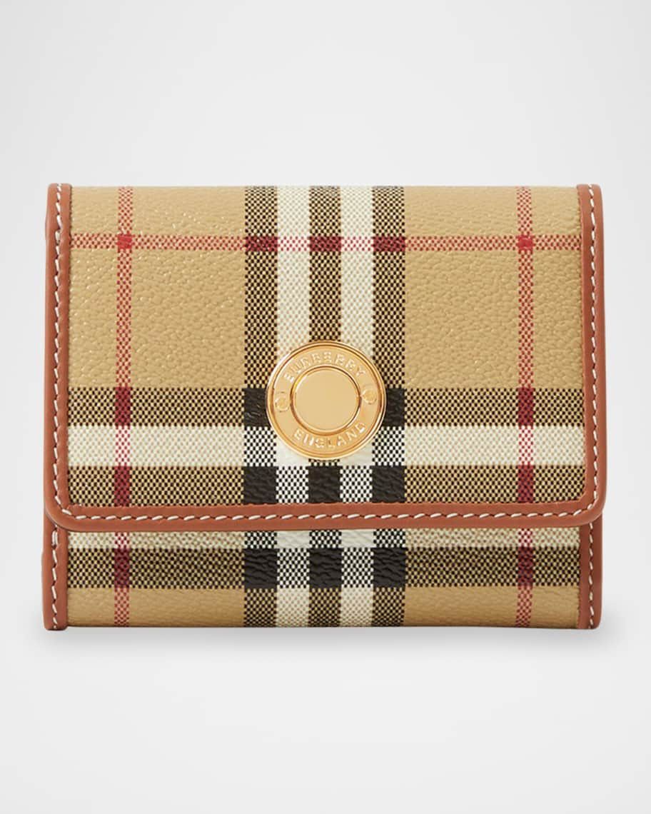 Lancaster Check Folding Wallet | Neiman Marcus