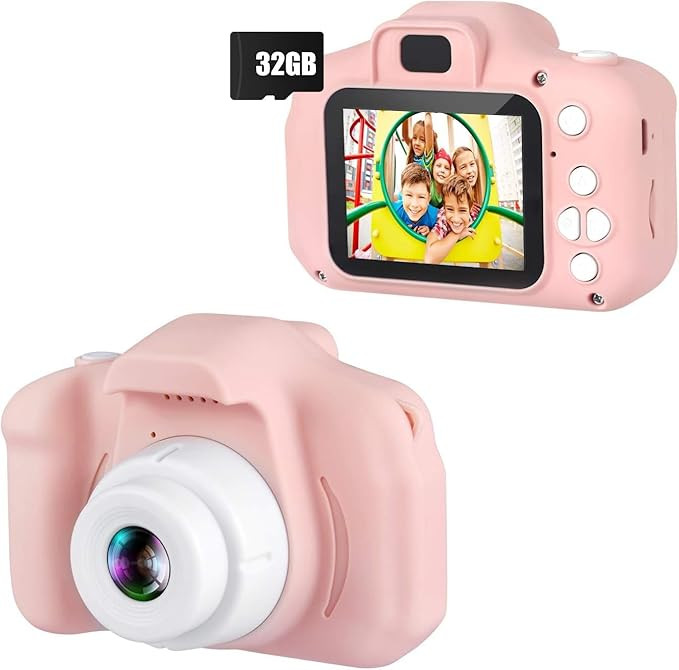 Dartwood 1080p Digital Camera for Kids with 2.0” Color Display Screen & Micro-SD Card Slot for ... | Amazon (US)
