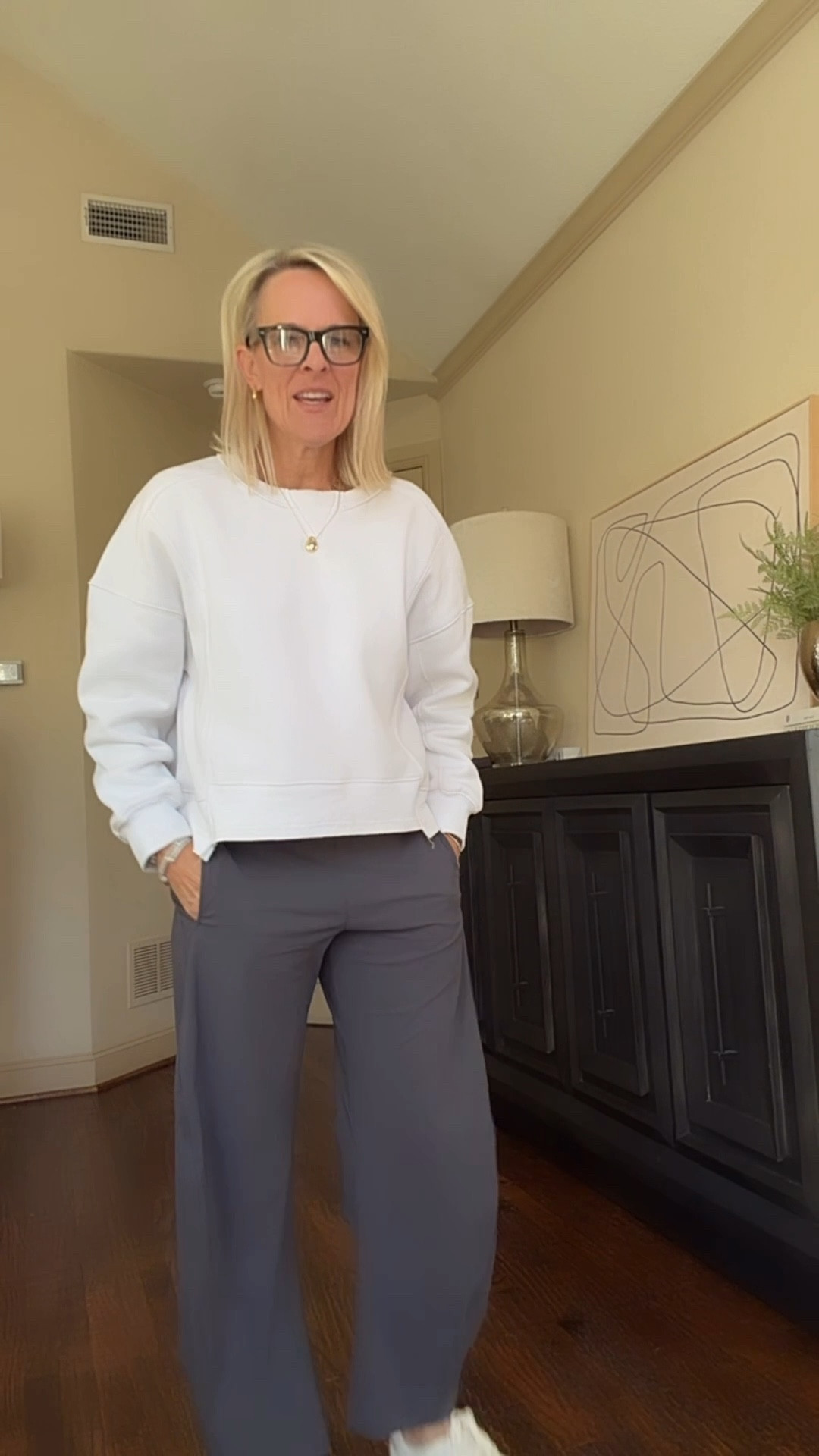 This is the gray color of the on the loose pant. Fit is true to size.

This is my new Travel pan, they don’t wrinkle and they can be dressed up or down.

#LTKOver40 #LTKdayinmylife #LTKTravel