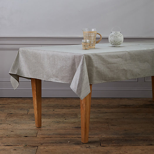 Water-Resistant Linen Tablecloth | Terrain