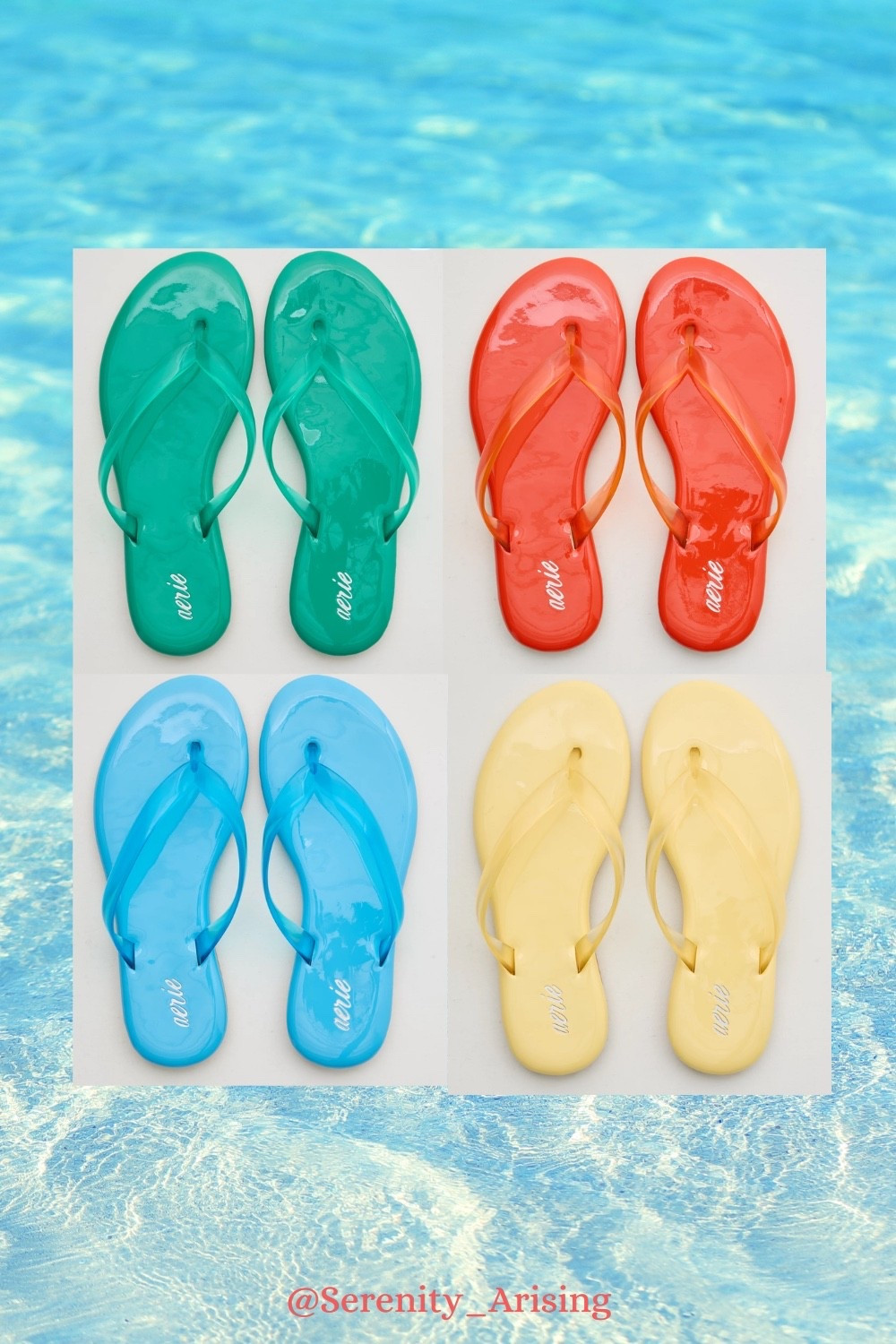 Must have summer flip flops! What color are you picking??? Tough decision! 20% off when you shop through my link @Aerie 💚❤️🩵💛 #aerie #aerienewarrivals #summersandals #flipflops

#LTKxAerie #LTKSeasonal #LTKSaleAlert