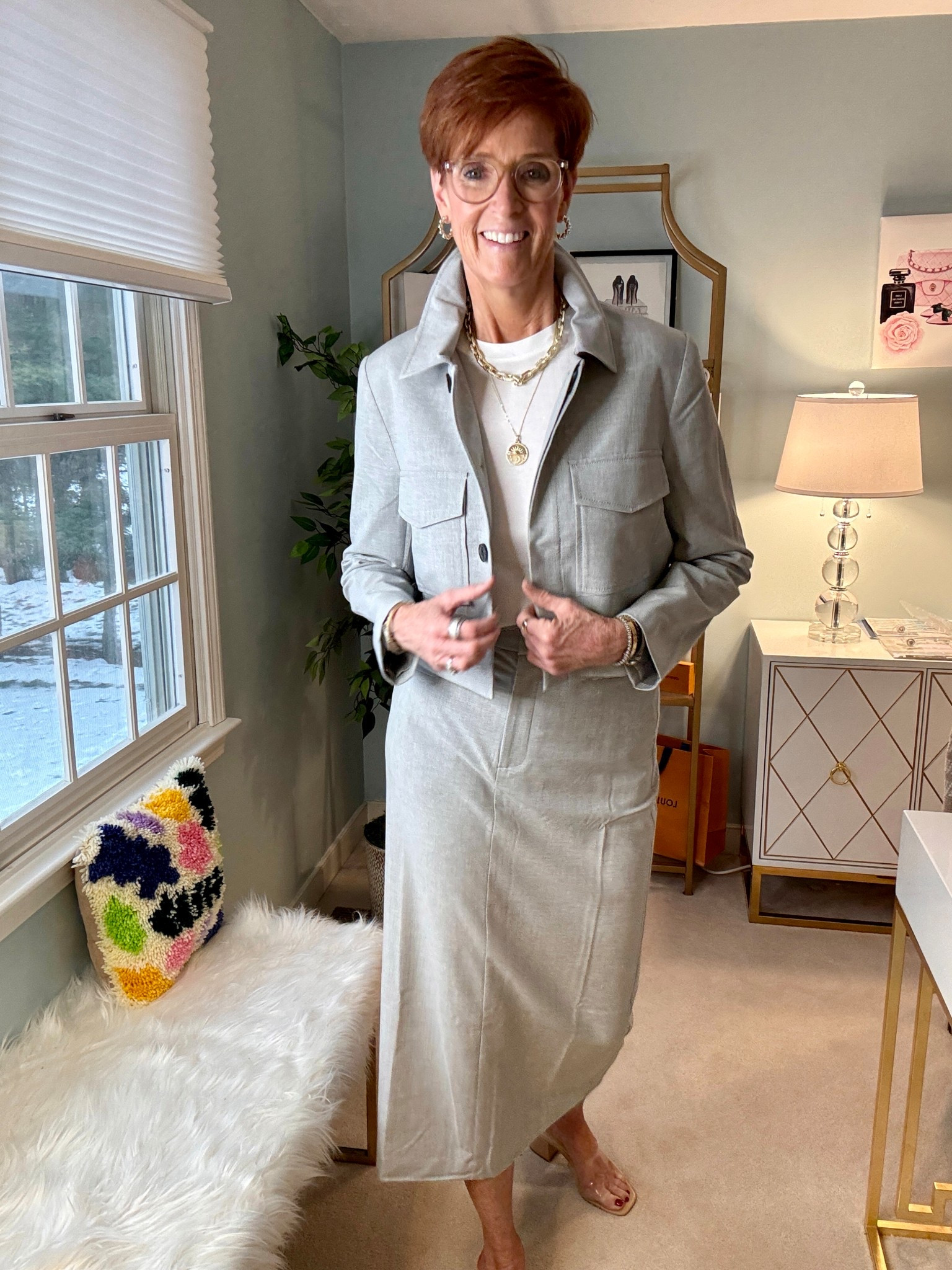 STOP SCROLLING: LOFT’s New Spring Classics Just Dropped! 🌿✨
#ad #LoftPartner #LoftCreator #SponsoredbyLOFT #loveloft

If you love timeless, elevated style with an effortless feel, you’re going to LOVE these classic spring staples from LOFT! Neutrals, textures, and tailored details make these must-haves for the season.

These pieces are versatile, polished, and perfect for building a chic, everyday wardrobe.

Each piece is elevated, wearable, and easy to mix & match—perfect for building a classic, everyday wardrobe.

💬 Which piece is your favorite? Drop a 🌸 or 🤍 in the comments!

🛍️ The best place to Shop these looks is through my Loft storefront—link in my Instagram bio.

Hi! For reference, I am 55 years old, I am 6’1”. I have a 35” inseam. I wear a small or medium in most tops, an 8 or a 10 in most bottoms, an 8 in most dresses, and a size 9 shoe. 

Make sure to subscribe to my newsletter found in my bio so you don’t miss out on my must have favorites! And download the LTK app, follow my LTK shop, and favorite this post or your favorite items to get notified when they go on sale!

Over 50 fashion, tall fashion, workwear, everyday outfits, timeless outfits, Classic Outfits

spring outfit, travel outfit, ballet flats, wedding guest, vacation outfit, travel essentials, organization, sweater dress, jeans, boots, loungewear, date night, watch now, office outfit, spring break outfit, living room refresh, home refresh



#LTKOver40 #LTKStyleTip #LTKWorkwear