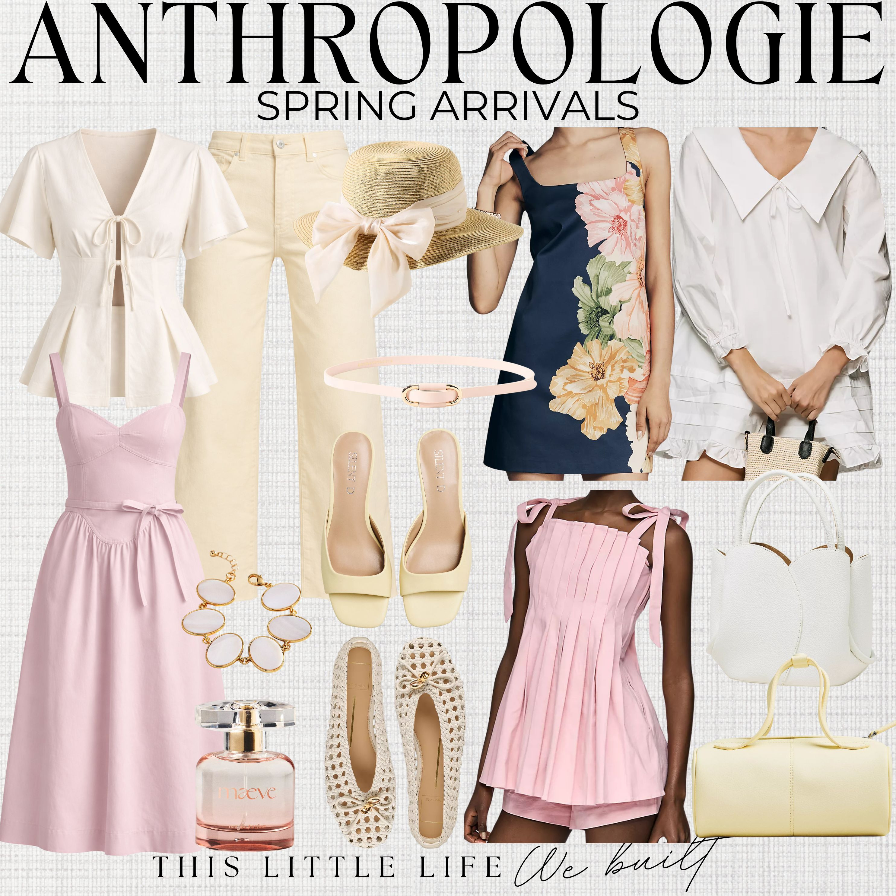 New Spring Arrivals from Anthropologie!
Anthropologie Spring / Lightweight Knit Sweaters / Flowy Midi Dresses / Linen Button-Up Shirts / Neutral Blazers / Wide-Leg Pants / Cropped Cardigans / Floral Dresses / Ribbed Tank Tops / Denim Jackets / Soft Pastel Tops / White Jeans / Relaxed Jumpsuits / Ballet Flats / Loafers & Mules / Neutral Sneakers / Strappy Sandals / Woven Handbags / Straw Totes / Crossbody Bags / Layered Gold Jewelry / Delicate Necklaces / Statement Earrings / Silk Hair Scarves / Oversized Sunglasses / Lightweight Spring Jackets / Floral Dresses / Easter Outfits 

 #LTKootd #LTKSeasonal