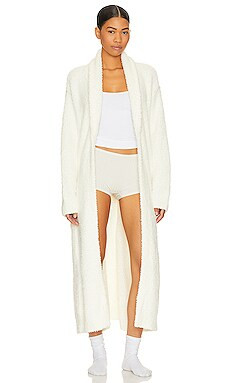Barefoot Dreams CozyChic Solid Robe in Pearl from Revolve.com | Revolve Clothing (Global)