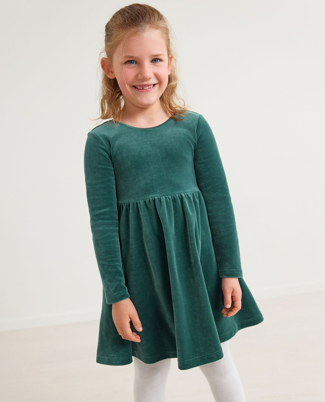 Velour Skater Dress | Hanna Andersson