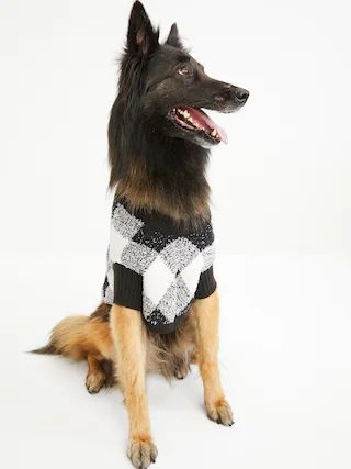 Cozy-Knit Patterned Sweater for Pets | Old Navy (US)