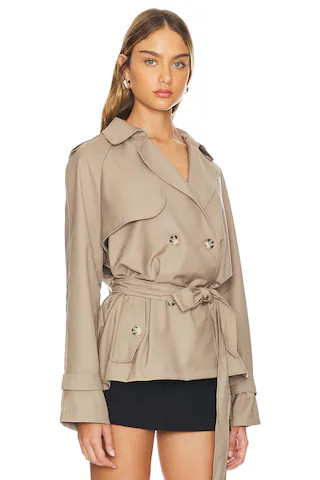 Cropped Trencherous Coat
                    
                    LIONESS | Revolve Clothing (Global)