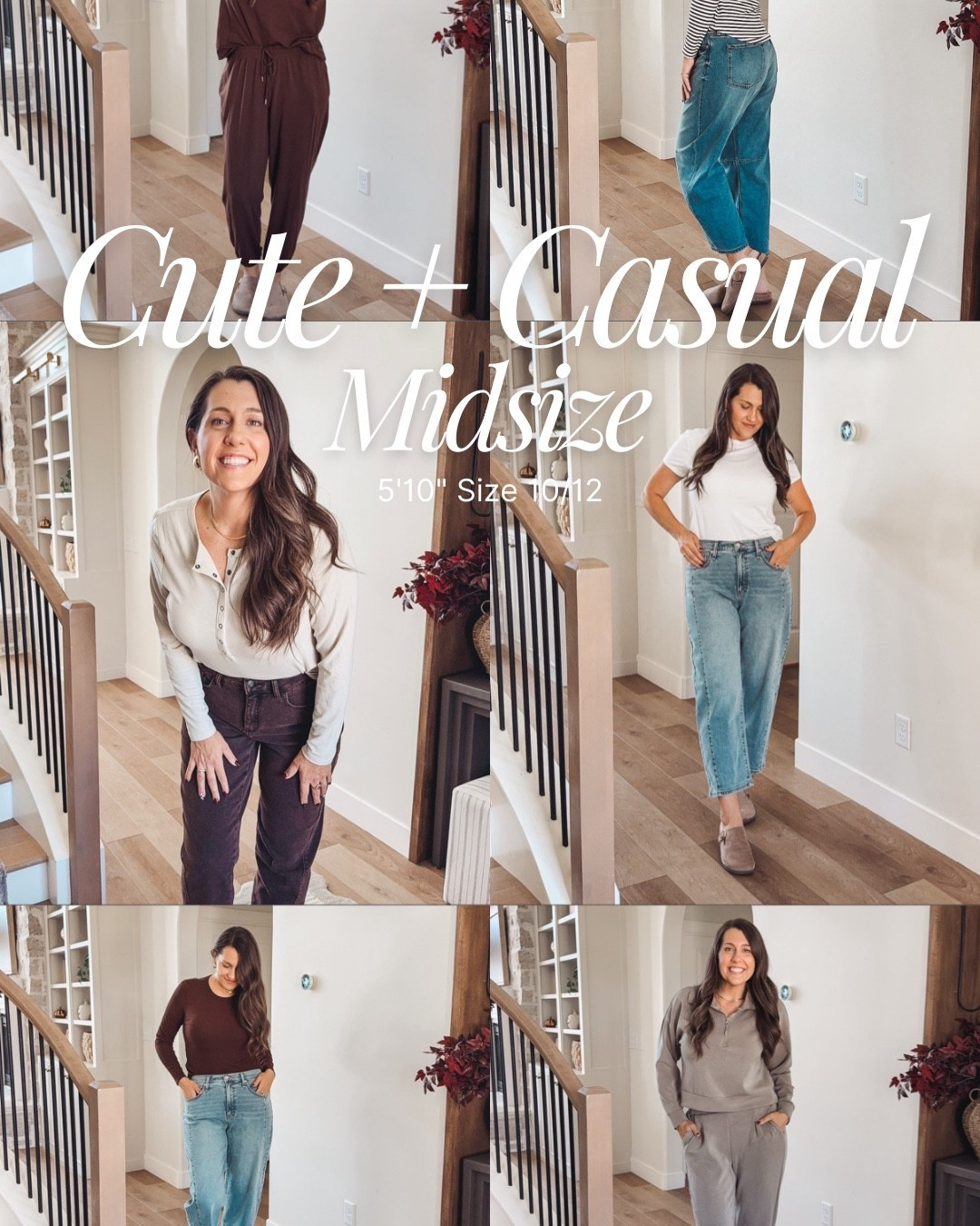Women's midsize Walmart finds. Give me casual, comfy and cute for all the tall girls, please! 

Walmart fashion
Walmart finds 
Midsize mom 
OOTD
Tall girl fashion 
Barrel jeans 
Fall fashion 

#LTKMidsize #LTKFindsUnder50 #LTKTall