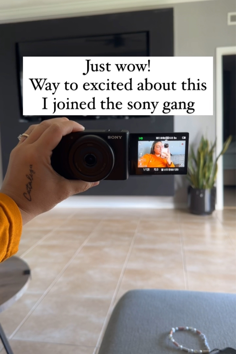 S O N Y 

#LTKSpringSale #LTKSeasonal #LTKVideo