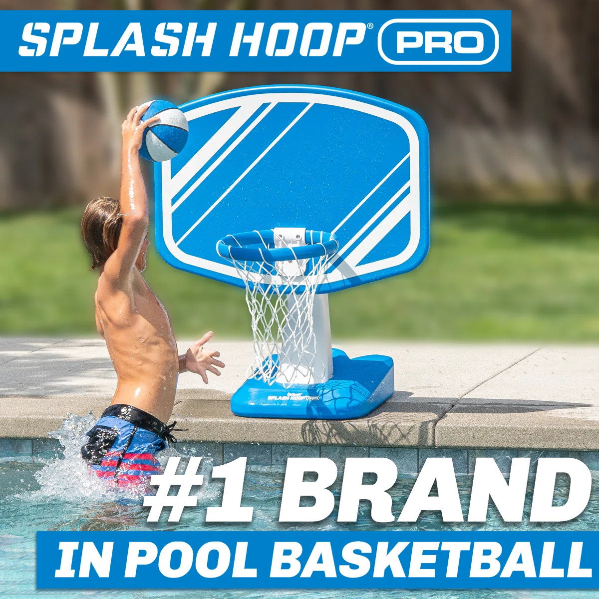 GoSports Splash Hoop Pro Pool Basketball Game Set | Wayfair North America
