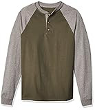 Hanes Men's T-Shirts, Men's BeefyT Henley Shirts, Men's Cotton Long Sleeve Shirts | Amazon (US)