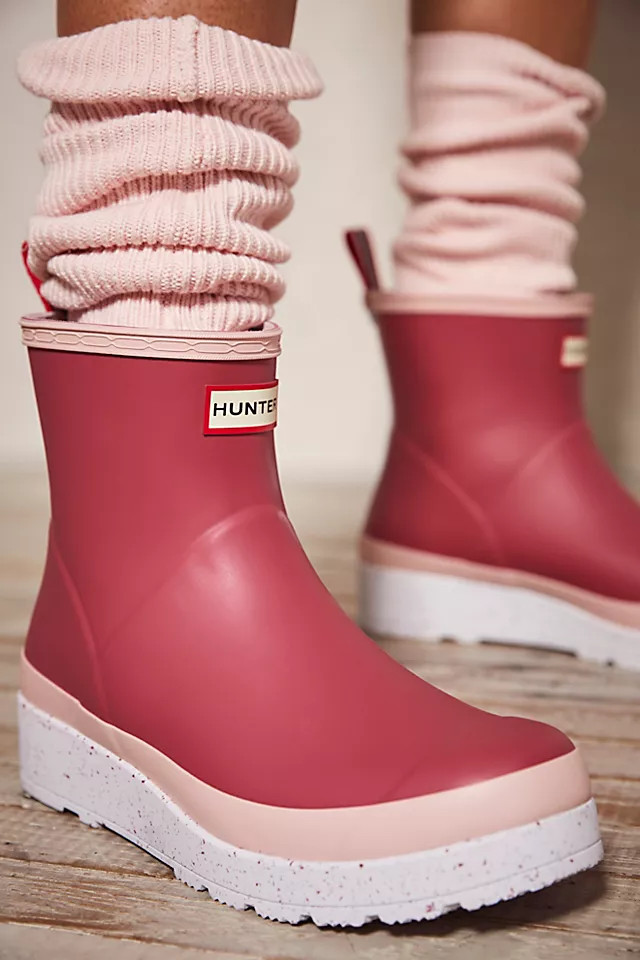 Hunter Play Short Speckle Wellies | Free People (Global - UK&FR Excluded)