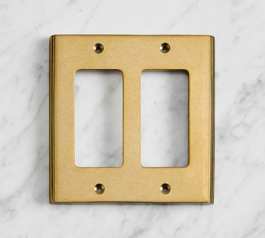 Double GFCI Switch Plate | Pottery Barn (US)