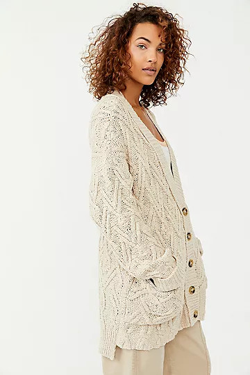 Montana Cable Cardi | Free People (Global - UK&FR Excluded)