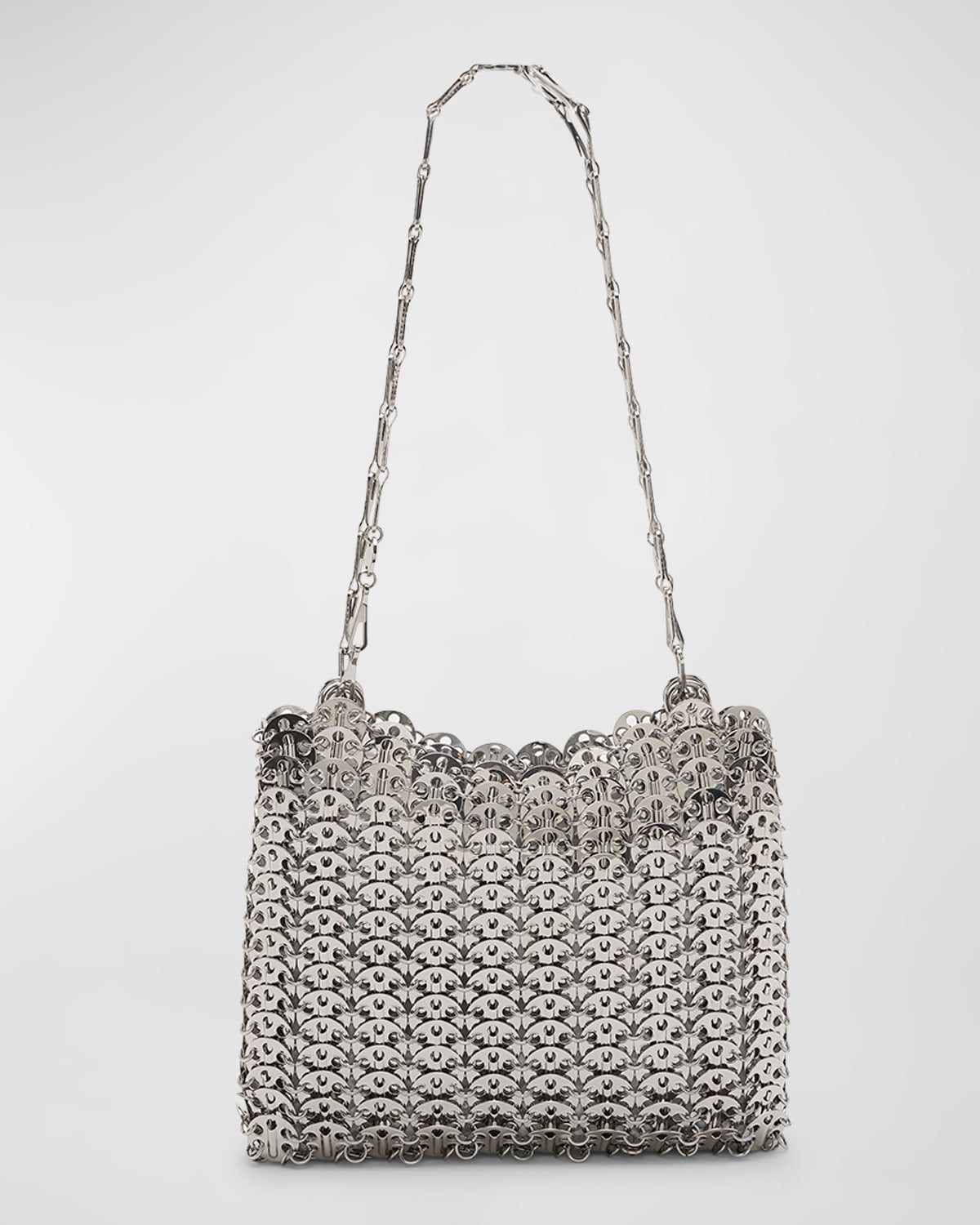 1969 Allover Disc Brass Shoulder Bag | Neiman Marcus