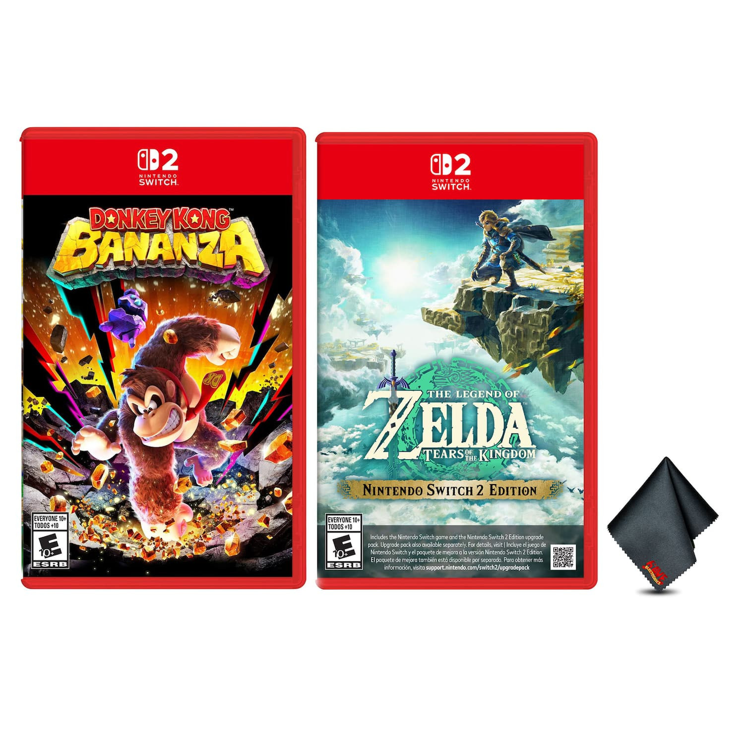 Donkey Kong Bananza and The Legend of Zelda: Tears of the Kingdom Nintendo Switch 2 Edition Bundle - Nintendo Switch 2 | Best Buy U.S.