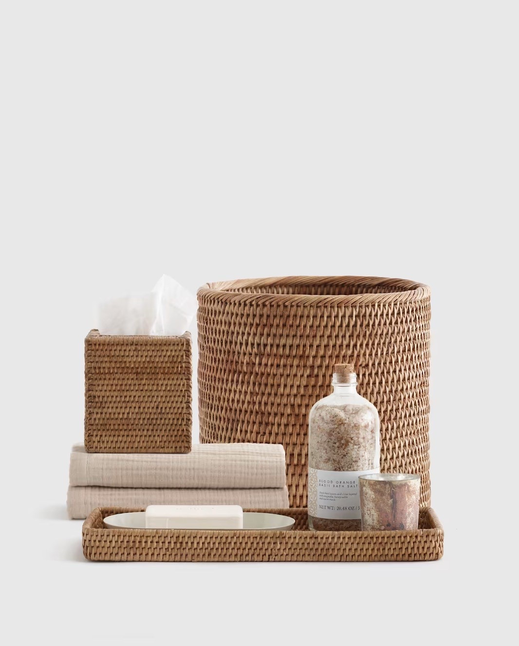 Handwoven Rattan Bathroom Accessory Set from Quince

#LTKFamily #LTKBeauty #LTKHome