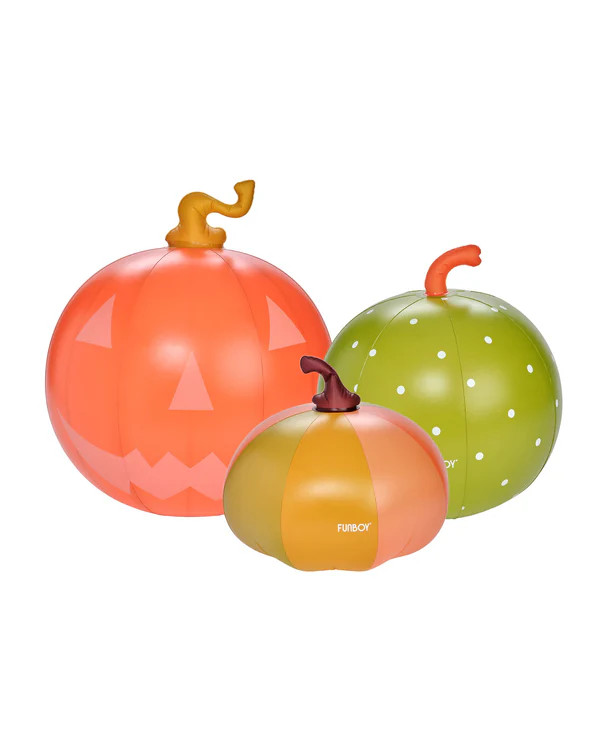 Halloween Pumpkin Decor
                      Colored, Light Up 3-Pack | FUNBOY