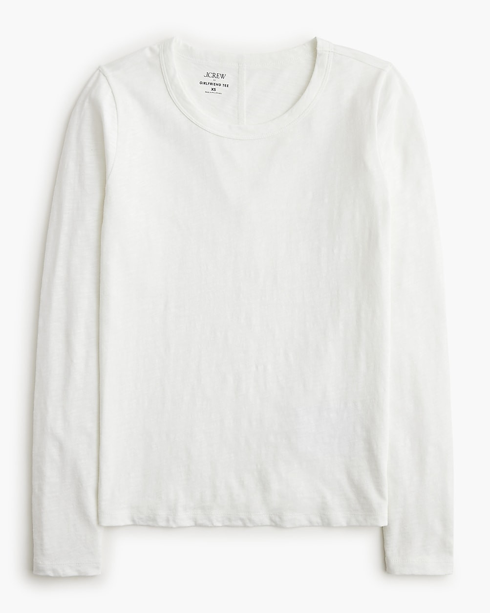 Long-sleeve girlfriend tee | J.Crew Factory