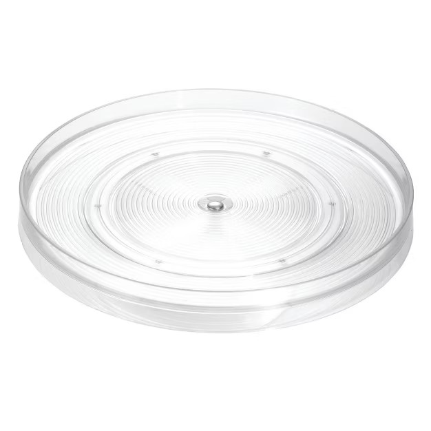 InterDesign Linus Lazy Susan Turntable Large Clear | Target