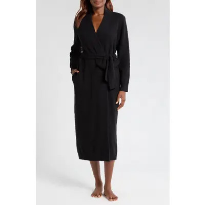 UGG(r) Lenny II Sweater Robe in Black at Nordstrom, Size Large | Nordstrom