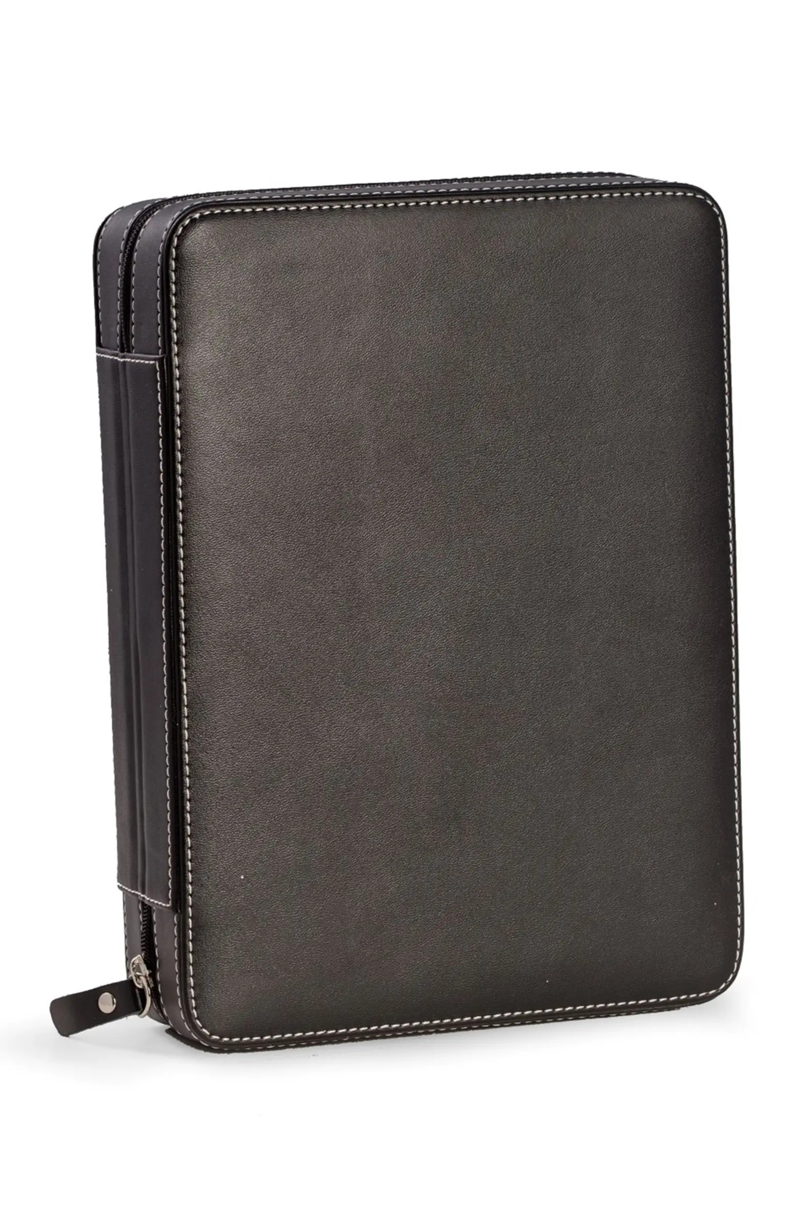 Two-Watch & Two-Sunglasses Leather Travel Case | Nordstrom