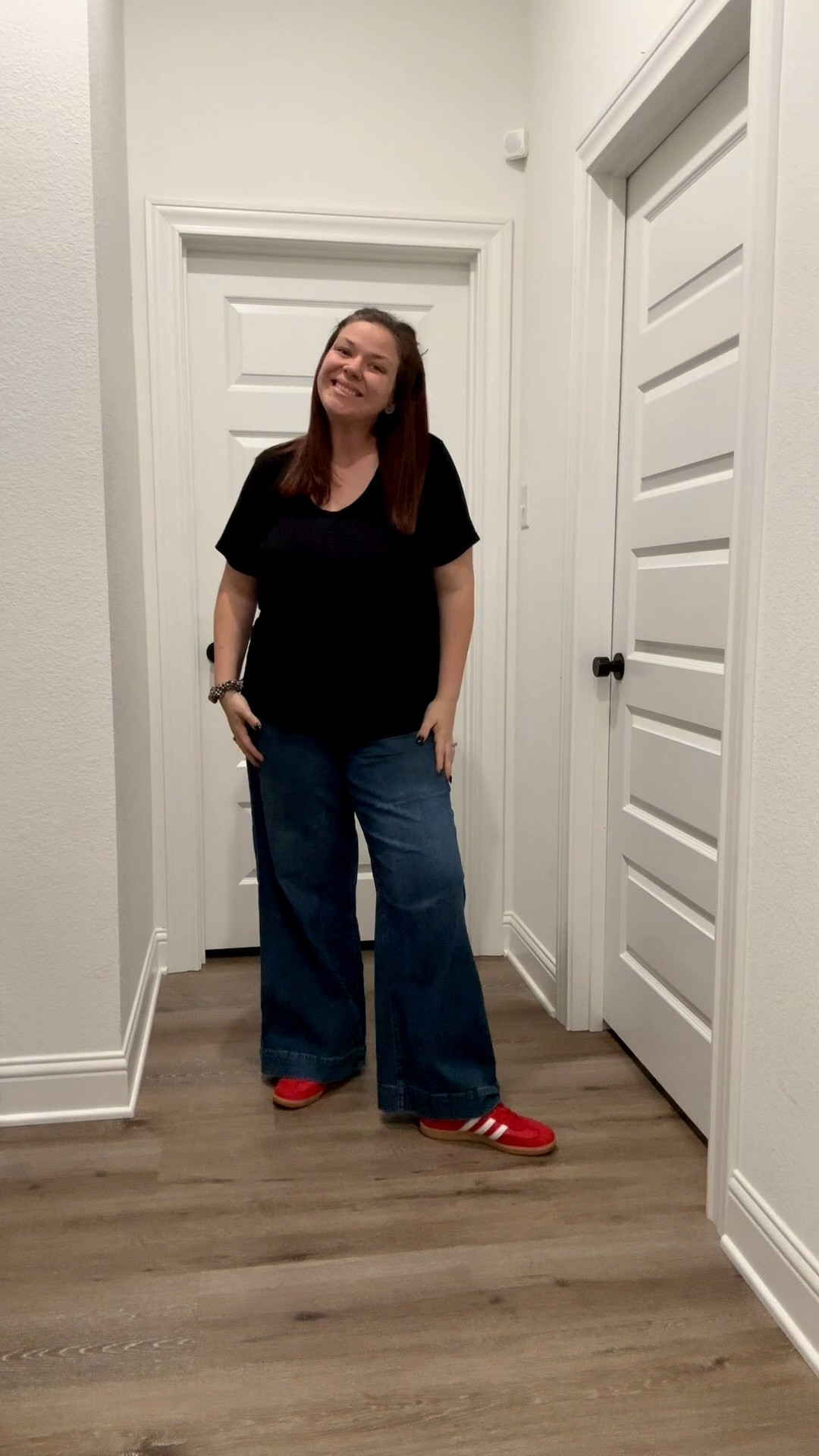 Simple work outfit today! Just got these red samba’s and they are definitely my new personality  

#LTKPlusSize #LTKFindsUnder100 #LTKdayinmylife