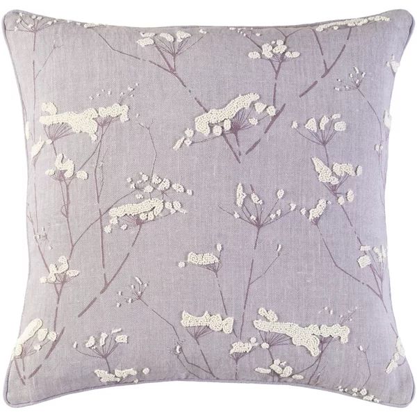 Alora Floral Linen Pillow Cover | Wayfair North America