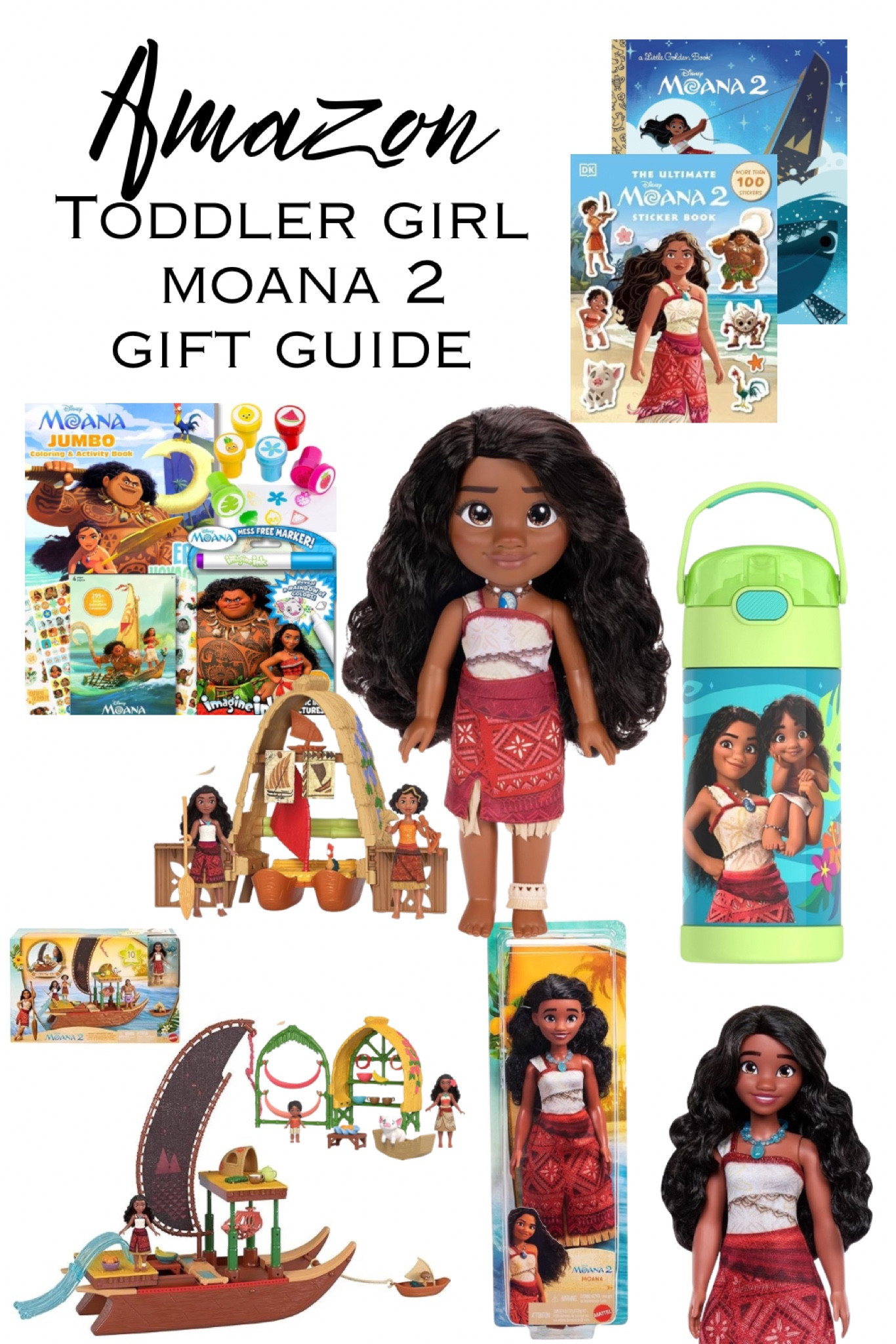Moana 2 Amazon toys and books 

#LTKHoliday #LTKGiftGuide #LTKKids