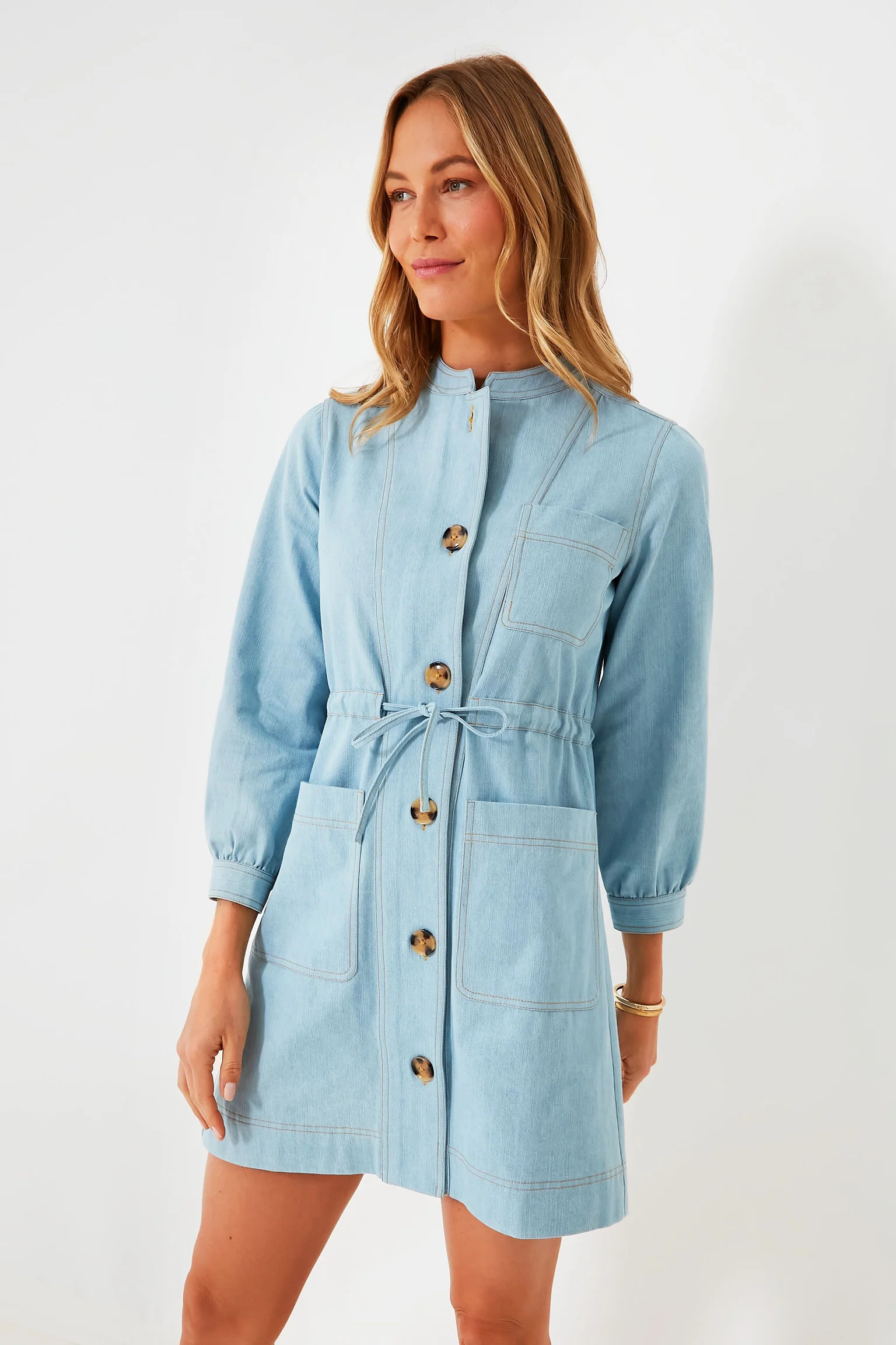 Chambray Crosby Dress | Tuckernuck (US)