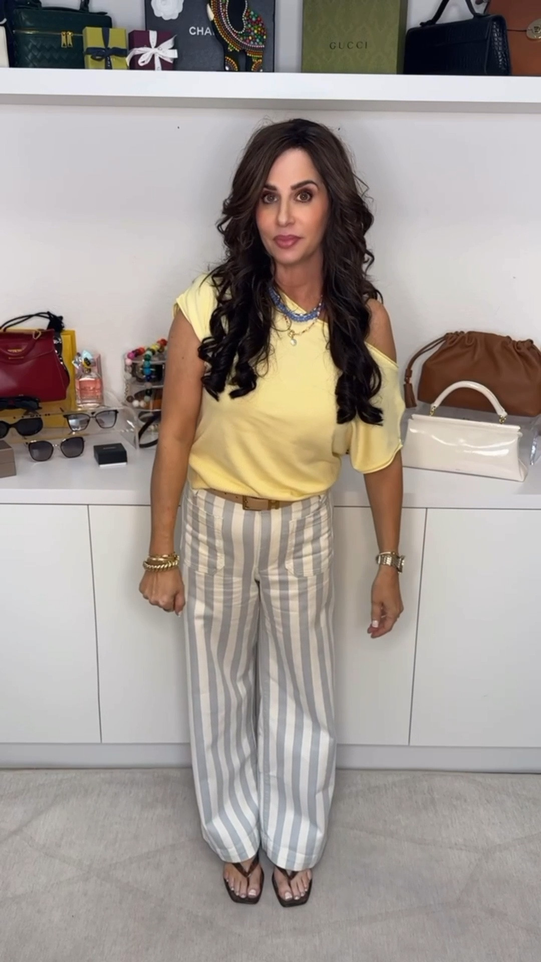 A cute , comfortable, casual and put together look. Perfect for summer and super versatile. Top - sm , pants 25s

#LTKSeasonal #LTKOver40 #LTKootd